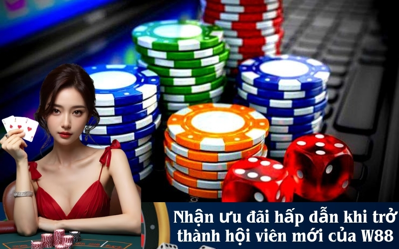 Nhận ưu đãi hấp dẫn khi trở thành hội viên mới của W88